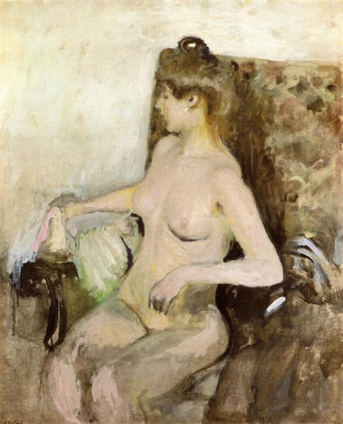 Nude seduto - 1903