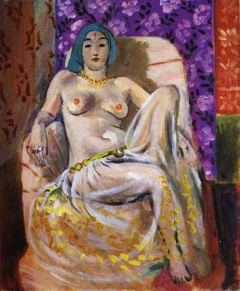 Odalisque assise 1922 