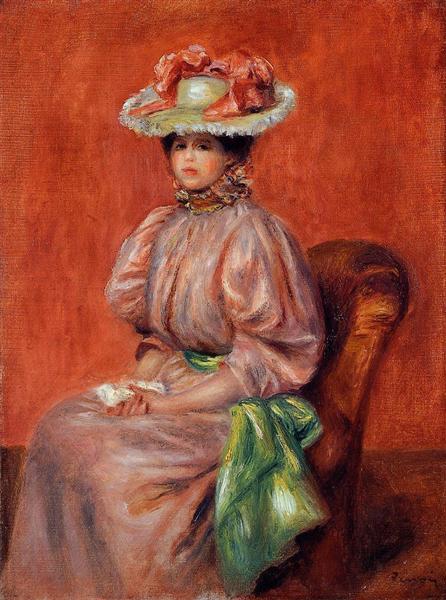 Mulher Sentada - 1895