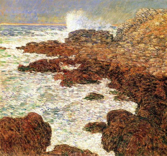 Algae and Surf - Applerore - 1912