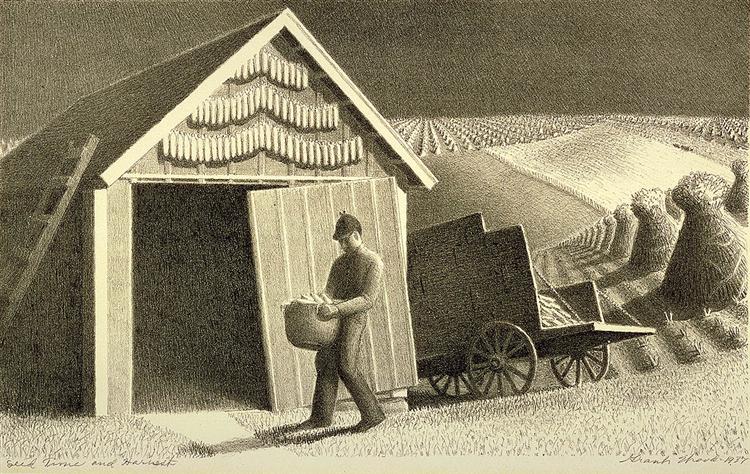 Sowing and Harvest Time - 1937