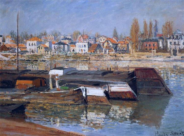 Seine at Asnières - 1873