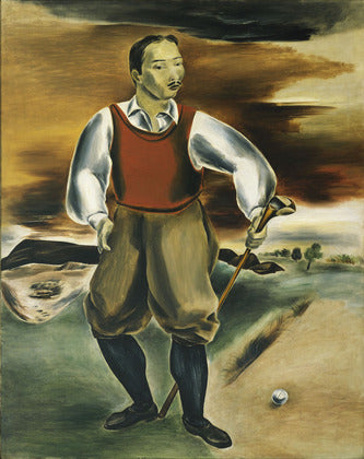 Self -porprait como jogador de golfe - 1925