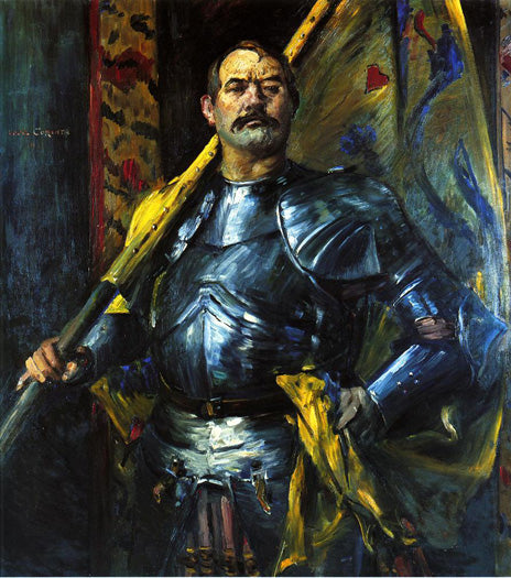 Self -portrait as flag bearer - 1911