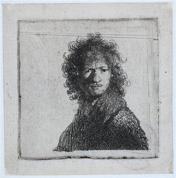 Auto -portrait - con cipiglio - 1630