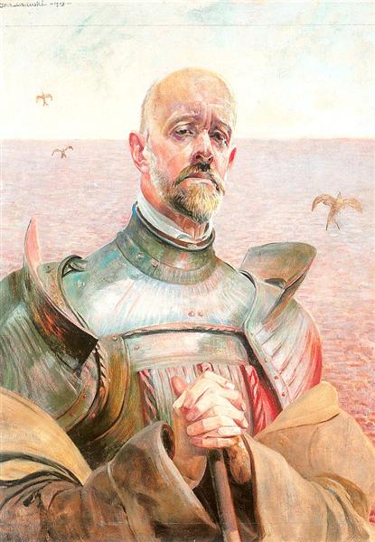 Self -portrait with armor