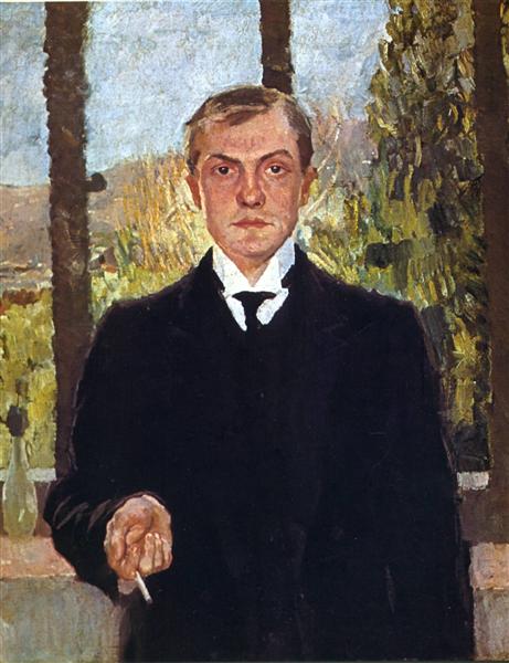 Self -portrait we Florencji - 1907