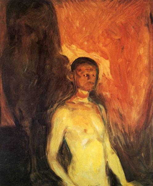 Self -Portrait in Hell - 1903