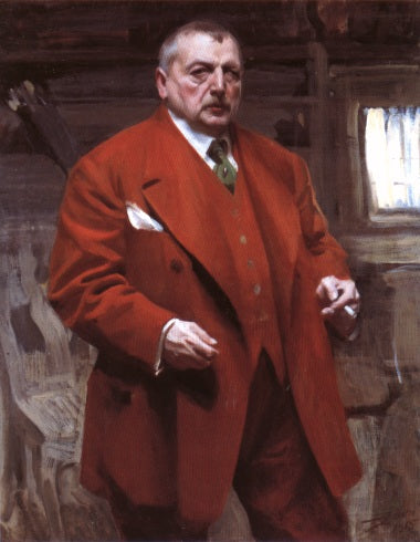 Autorretrato En Rojo - 1915