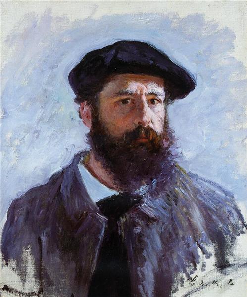 Auto-Portrait avec bina - 1886