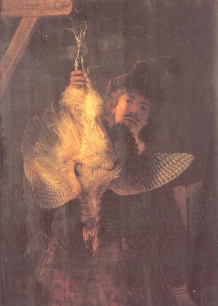 Self-portrait with Bittern - 1639