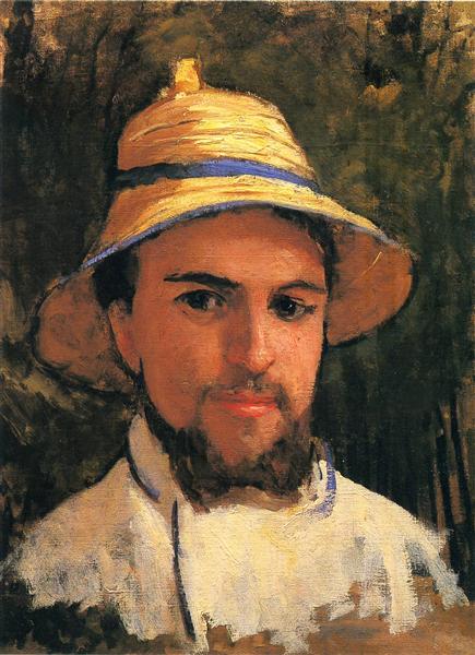 Autorretrato Con Casco De Médula - 1873