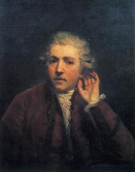 Auto -portrait come uomo sordo - 1775