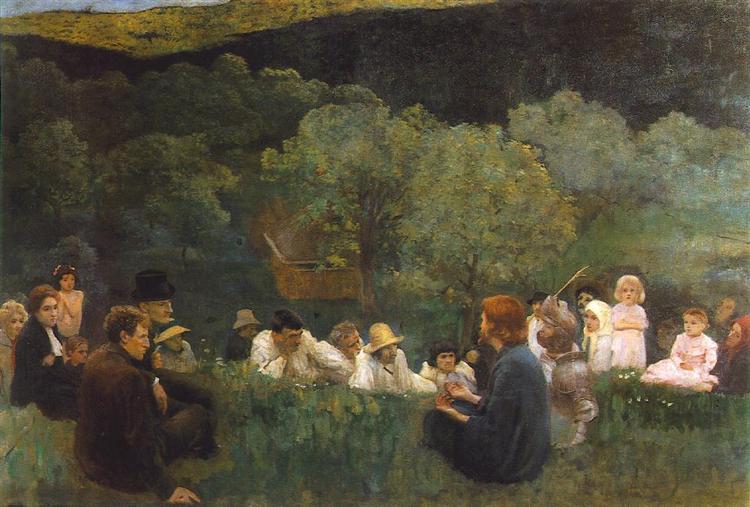 Mountain sermon - 1896