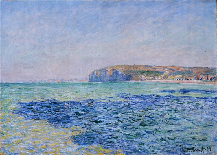 Skygger på havet i Pourville - 1882