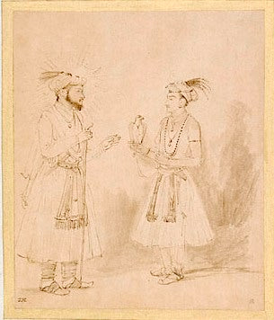 Shah Jahan Y Dara Shikoh - 1656