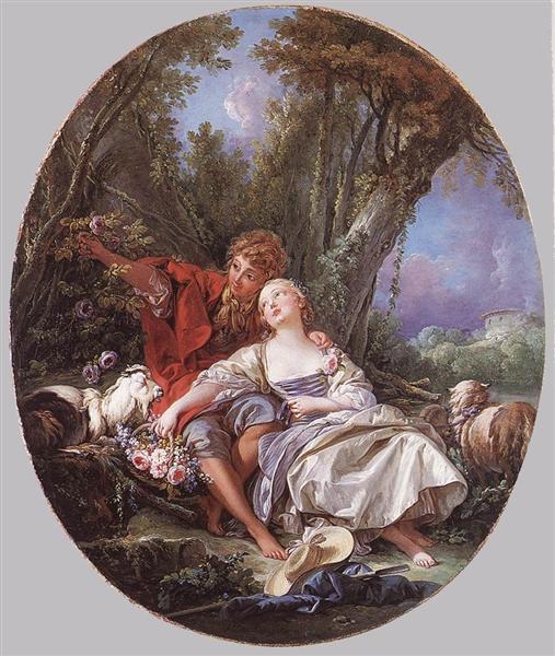 Shepherd and Shepherdess at Rest - 1761