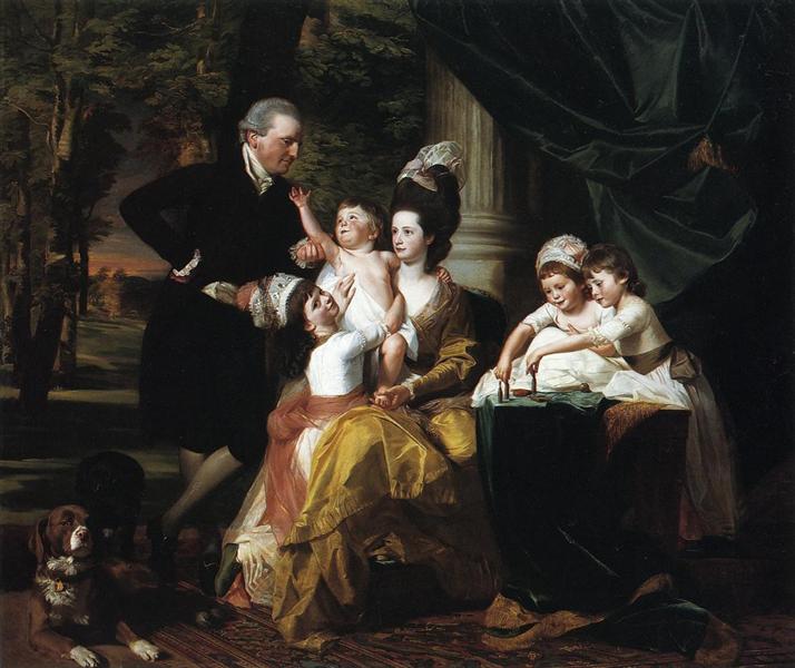 Sir William Pepperrell en zijn familie - 1778