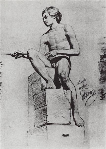 Seated Model - 1866