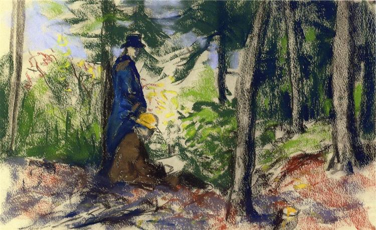 Draftsmen in the forest