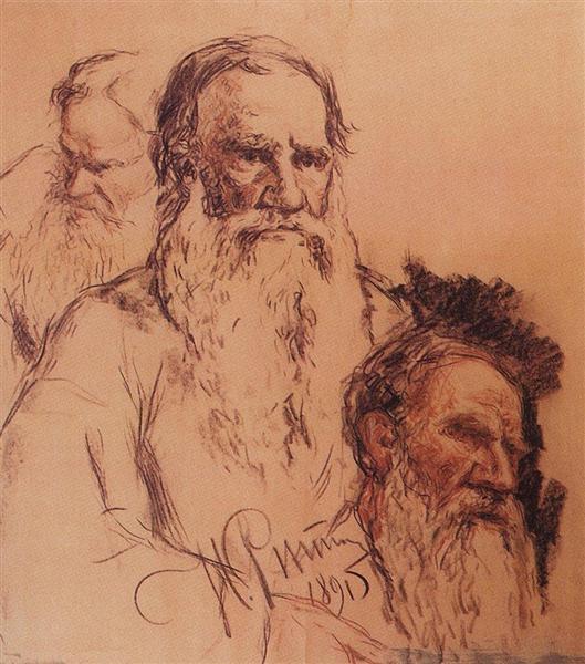 TOLSTOI Leon Szkice - 1891