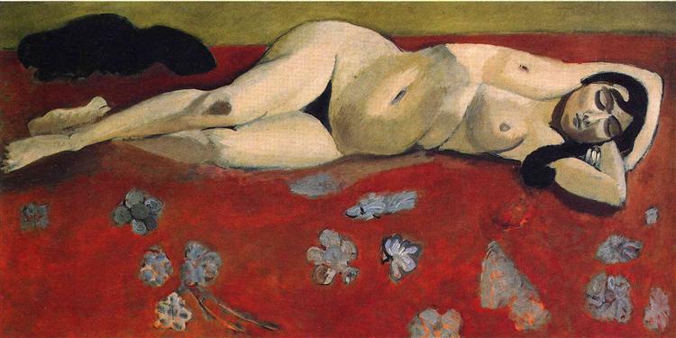 Lorette reclining 1917 