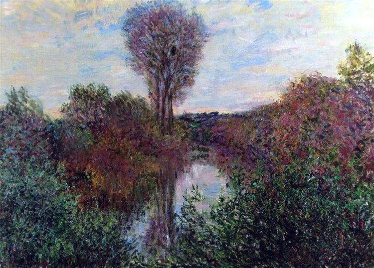 Small arm of the Seine - 1878