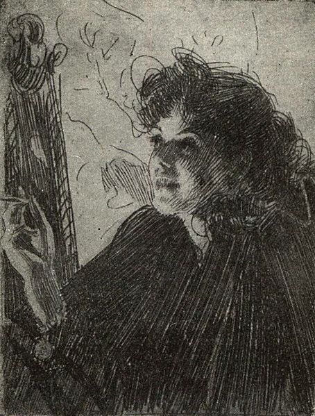 Kleine vrouw - 1907