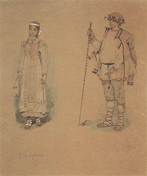 Снегурочка и Лель - 1886