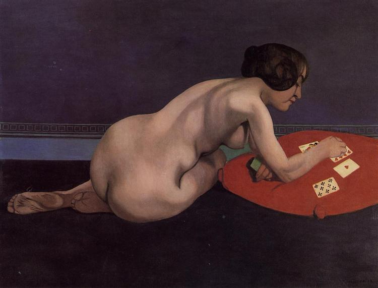 Solitaire (également connu sous le nom de cartes nues) - 1912