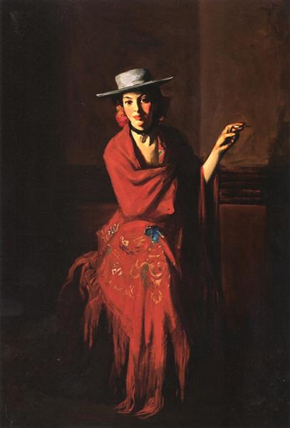 Spanish dancer - El Cigarrillo - 1904