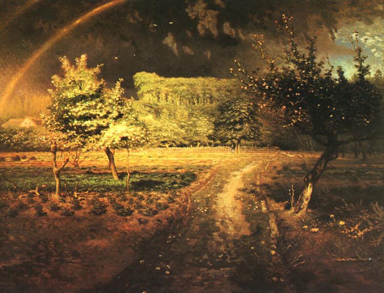 Spring in Barbizon - 1873