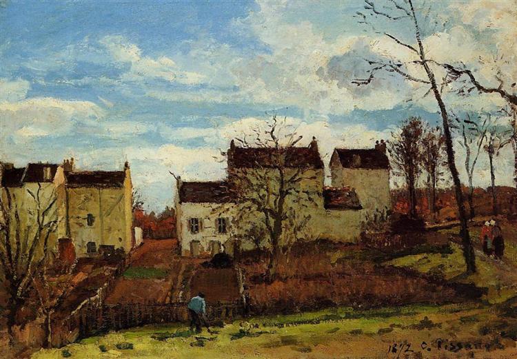 Primavera em Pontoise - 1872