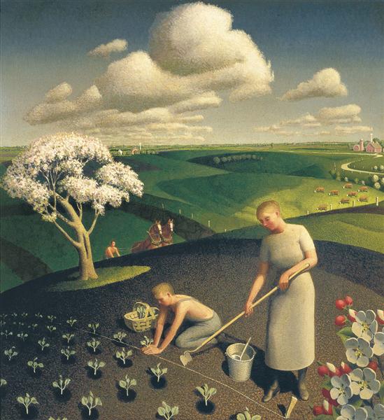 Printemps sur le terrain - 1941