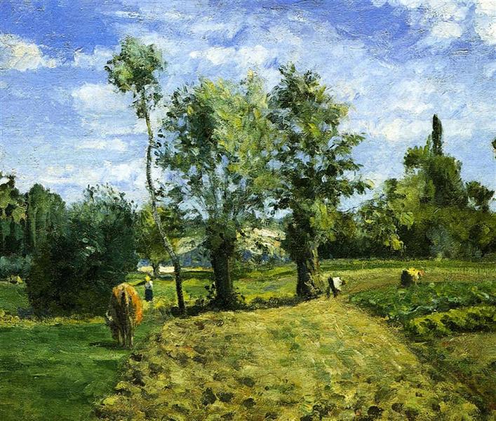 Manhã de Primavera - Pontoise - 1874