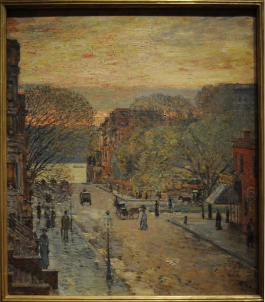 Spring on West 78Th Street - 1905