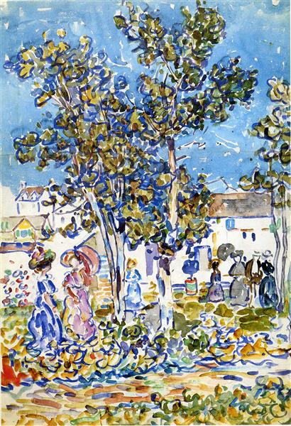 Paseo De Primavera - 1911