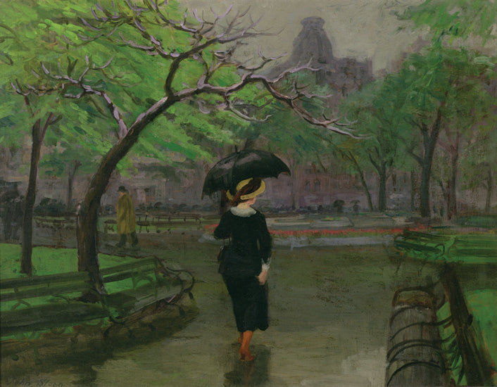 Spring Rain - New York - 1912