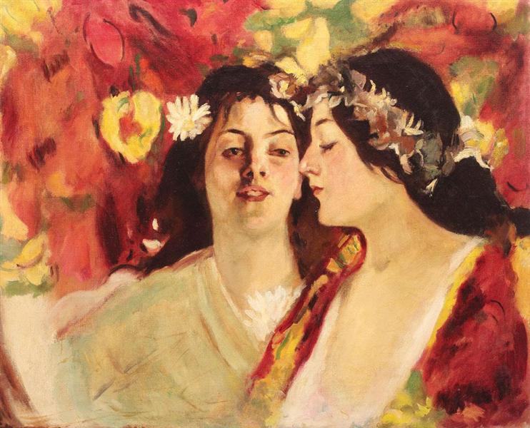 Primavera (duas musas) - 1899