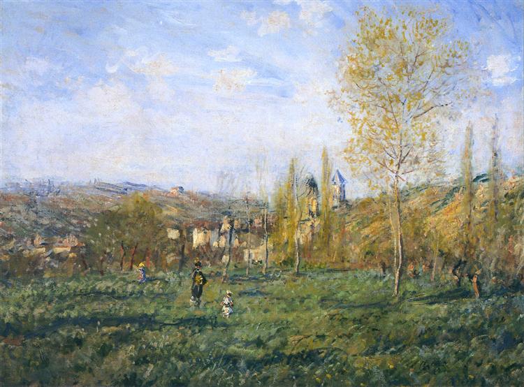 Printemps à Vetheuil - 1880