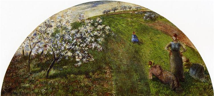 Primavera - Camponeses no Campo - 1882