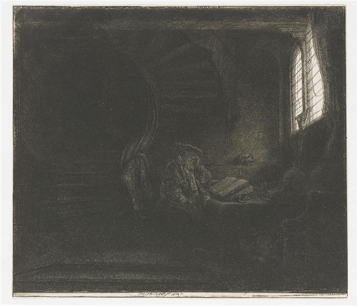 St. Jerome in a Dark Room - 1642