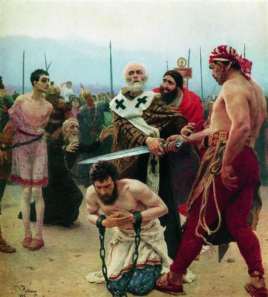 Saint Nicholas Saves Three Innocents From Death - 1888