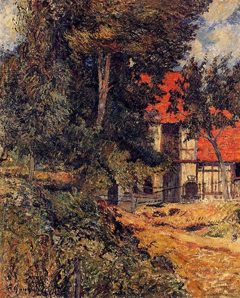 Stable near Dieppe - 1886