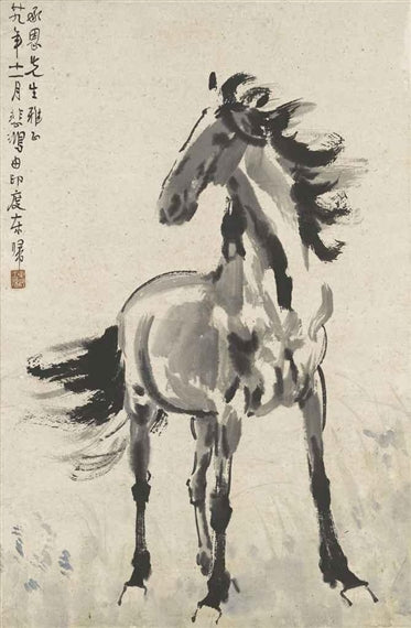 Standing horse - 1940