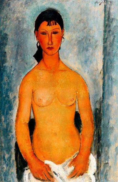 Desnuda De Pie (Elvira) - 1918