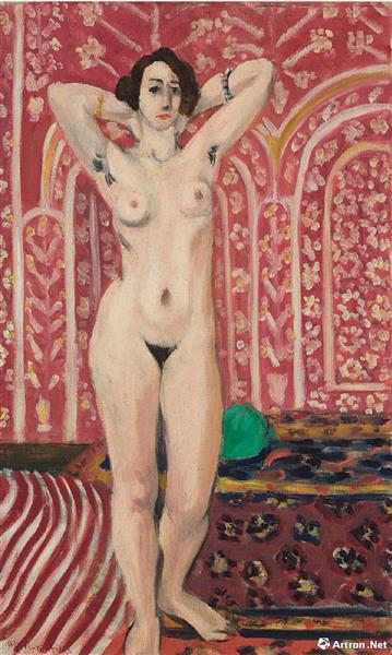 Odalisque debout, nue 1923 