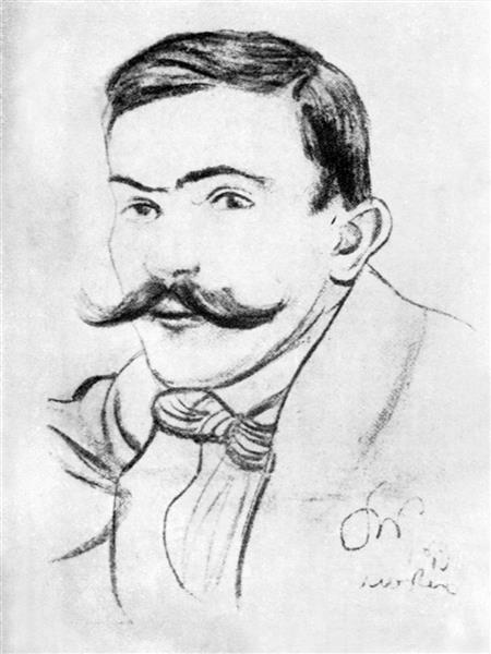 Portrait Tadeusz Niño Zelenski - 1894