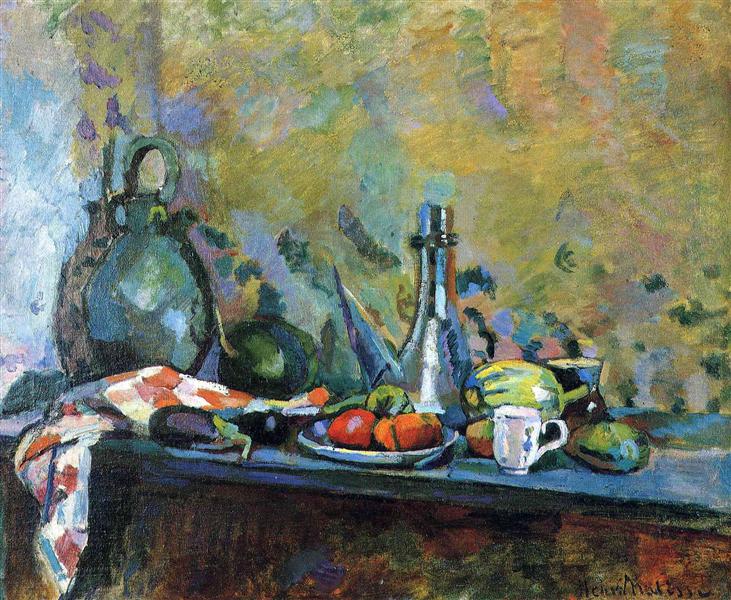 Still Life with a Purro (I) 1904 