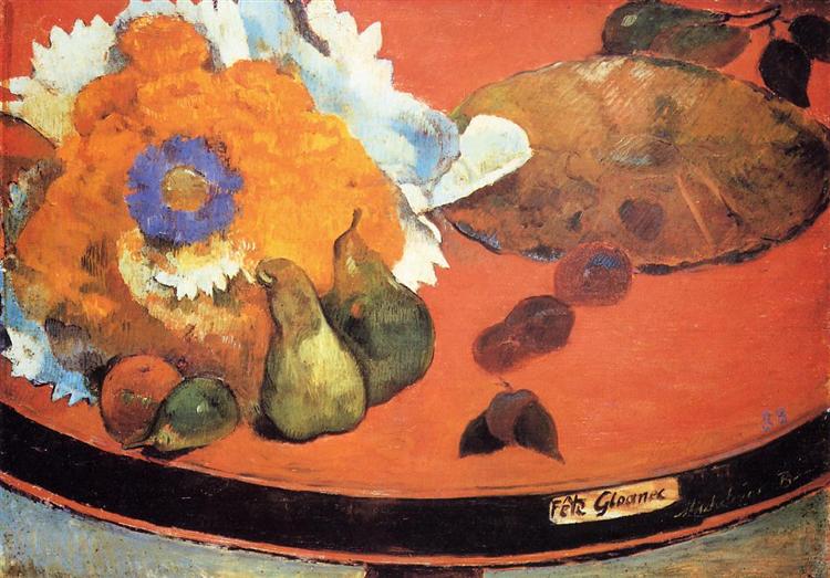 Still Life Fête Gloanec - 1888